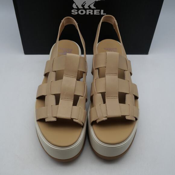 NEW Sorel Women's Size  9.5 Dayspring Slingback Sandals Honest Beige Tan - Picture 9 of 14